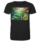 Expressionistische Ekstase von Hawaii-Palmen  - Organic Basic Shirt